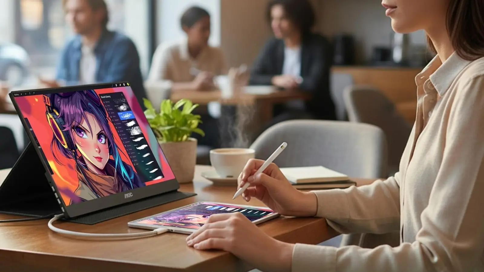 Monitor portabil AOC 16T20 la doar 50 de dolari: de ce merită să-l cumperi