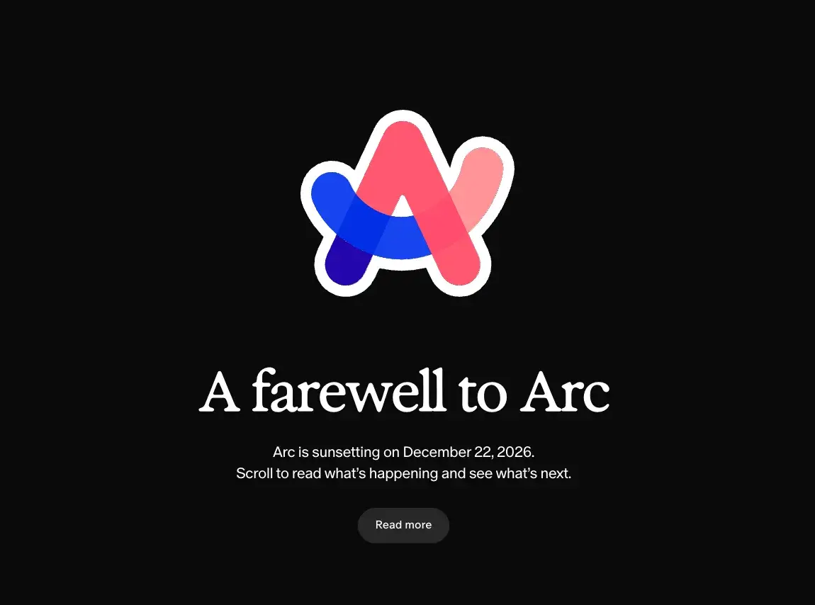 Arc Browser se oprește pe 22 decembrie: Dia preia ștandardele