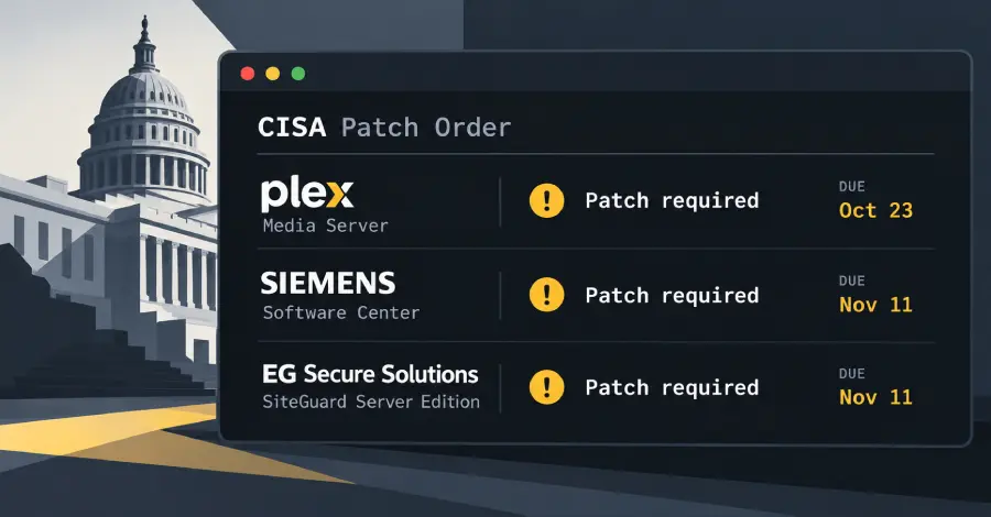CISA adaugă 4 vulnerabilități exploatare activ în lista federală