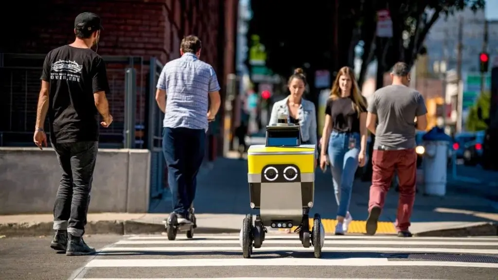Robotii de livrare te scanează fața fără acordul tău