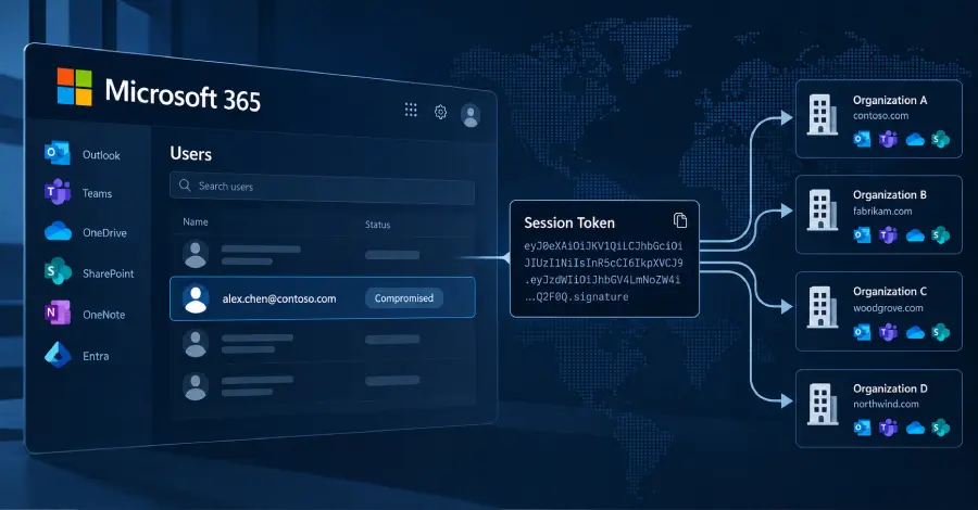 Atacuri cibernetice invizibile: Cum sunt compromise conturile Microsoft 365